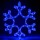 Світлодіодна гірлянда Welfull Сніжинка 30х30 см (MOTIF15) + 1